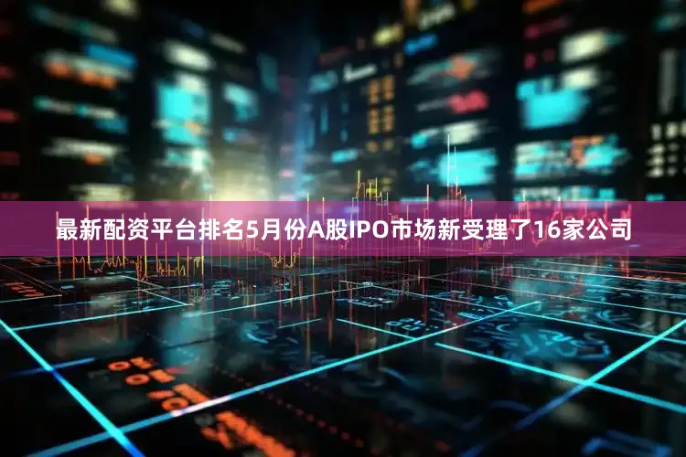 最新配资平台排名5月份A股IPO市场新受理了16家公司